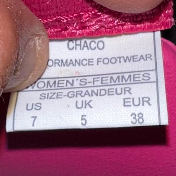Chaco Chillos Slide "Pink" JCH108144 Women's 7 - Picture 9 of 10